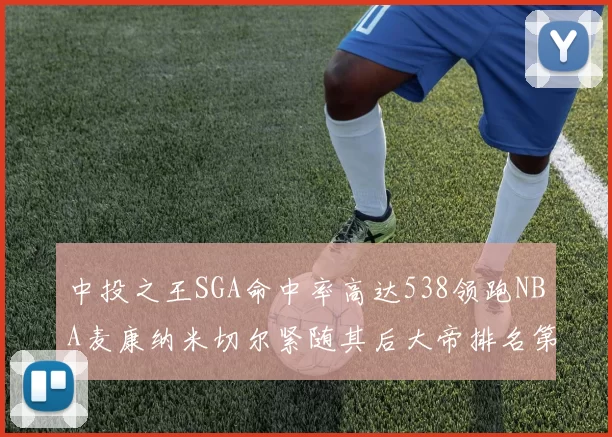 中投之王SGA命中率高达538领跑NBA麦康纳米切尔紧随其后大帝排名第七